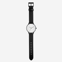 Load image into Gallery viewer, INERTIA - matte black / white face / black strap