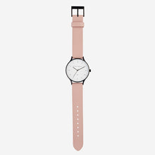 Load image into Gallery viewer, INERTIA - matte black / white face / blush strap
