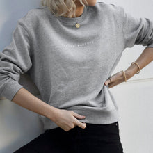 Load image into Gallery viewer, GOOD INTENTIONS - Women's Jumper / Grey Marle