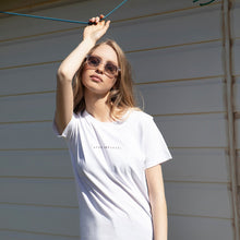 Load image into Gallery viewer, THINK IT OVER - Women's Tee / White