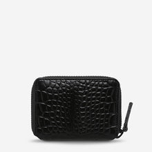 Load image into Gallery viewer, WAYWARD - black croc emboss