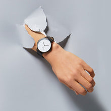 Load image into Gallery viewer, INERTIA - matte black / white face / black strap