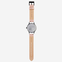 Load image into Gallery viewer, INERTIA - matte black / white face / blush strap

