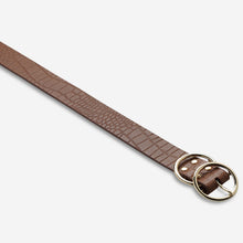 Load image into Gallery viewer, MISLAID - Tan Croc / Gold
