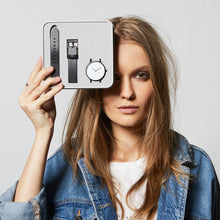 Load image into Gallery viewer, INERTIA - matte black / white face / black strap
