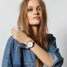 Load image into Gallery viewer, INERTIA - matte black / white face / blush strap
